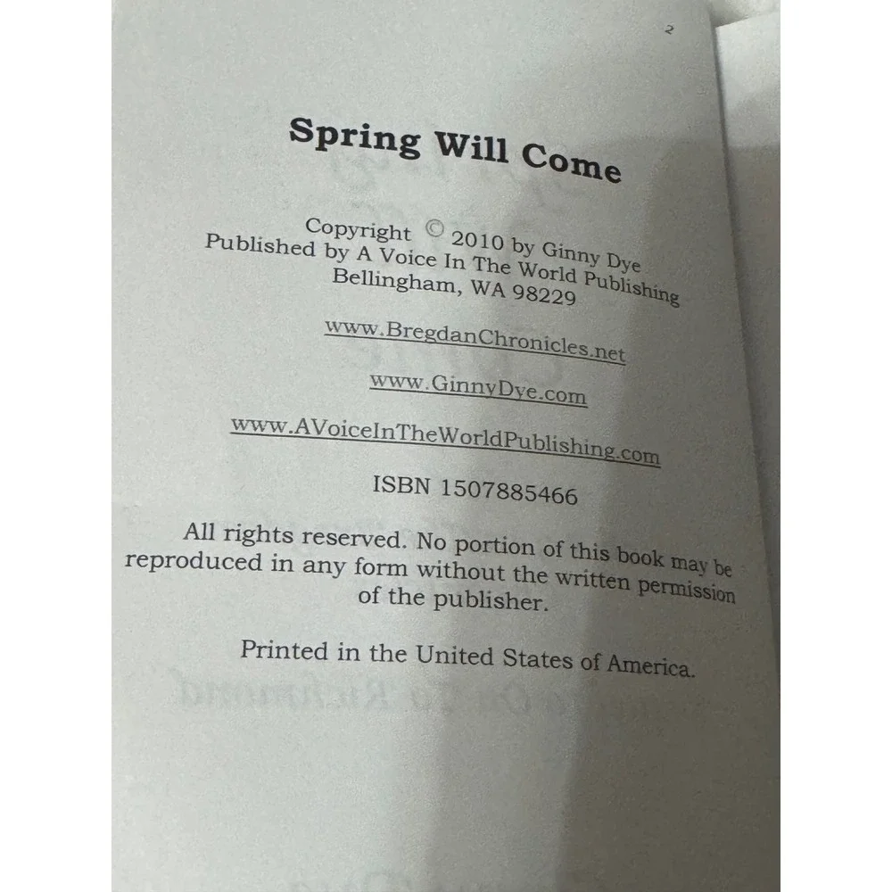 N/A spring will
